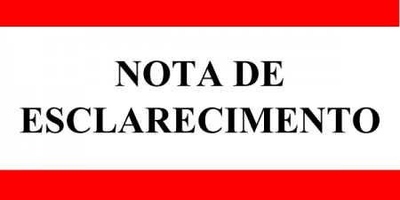 14/05/2012  NOTA DE ESCLARECIMENTO